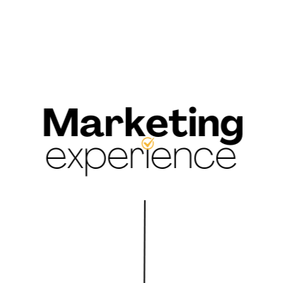 Logo Marketing Experience. Agencia de marketing para la creación y desarollo de marca.
